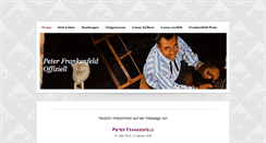 Desktop Screenshot of peter-frankenfeld.de